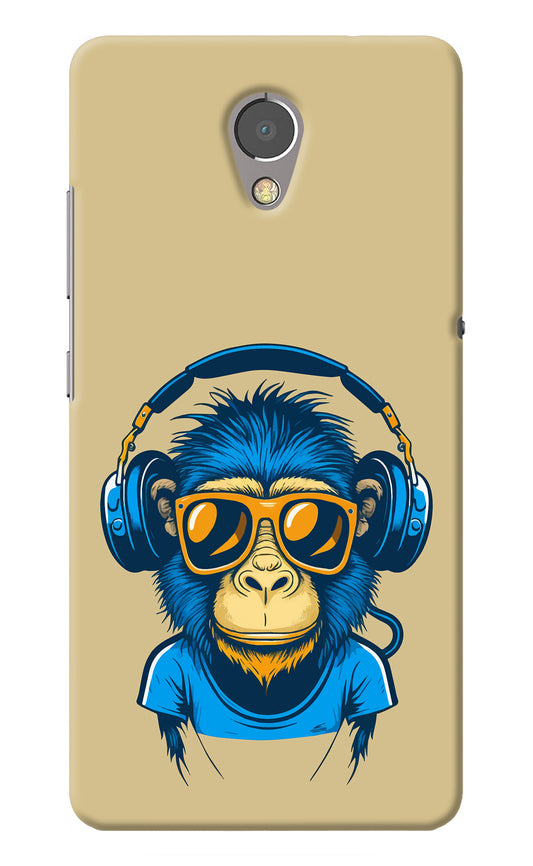 Monkey Headphone Lenovo P2 Back Cover