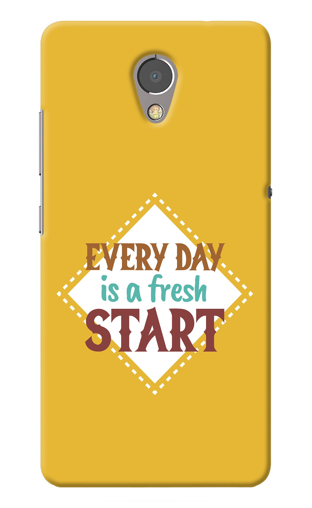 Every day is a Fresh Start Lenovo P2 Back Cover