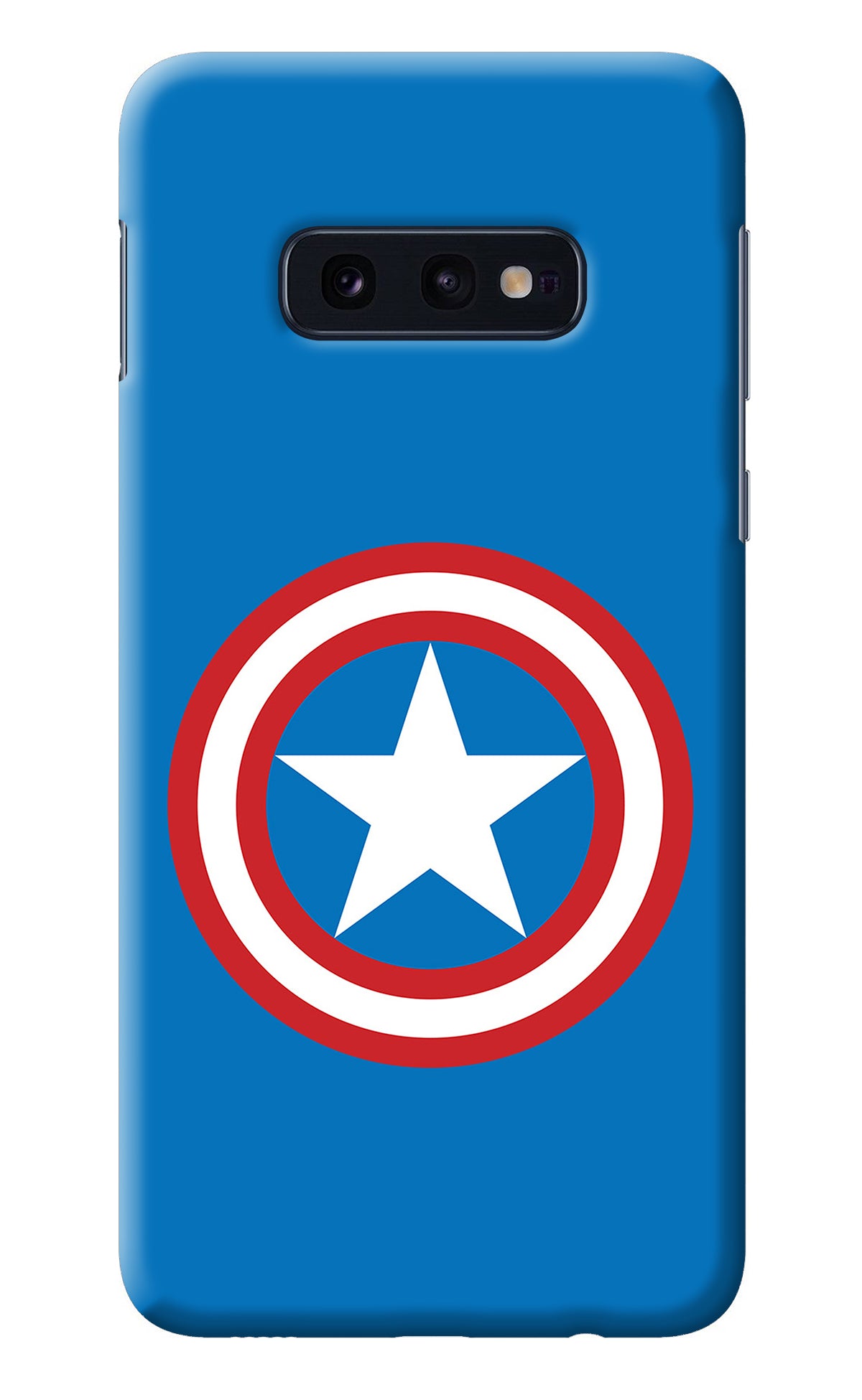Captain America Logo Samsung S10E Back Cover