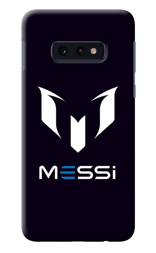 Messi Logo Samsung S10E Back Cover