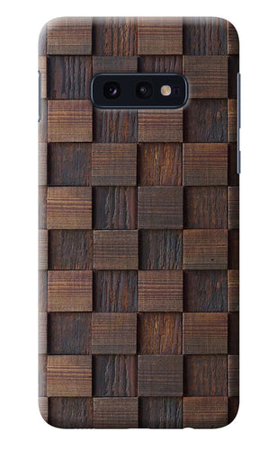 Wooden Cube Design Samsung S10E Back Cover