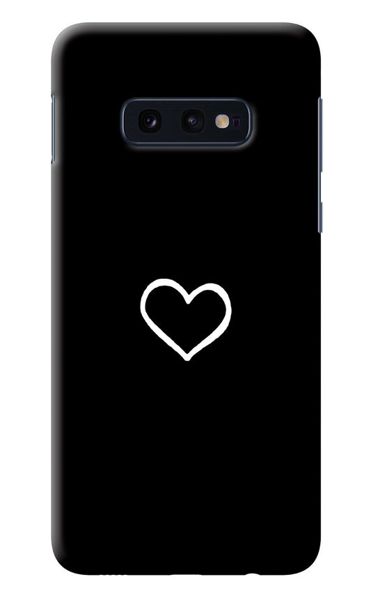 Heart Samsung S10E Back Cover