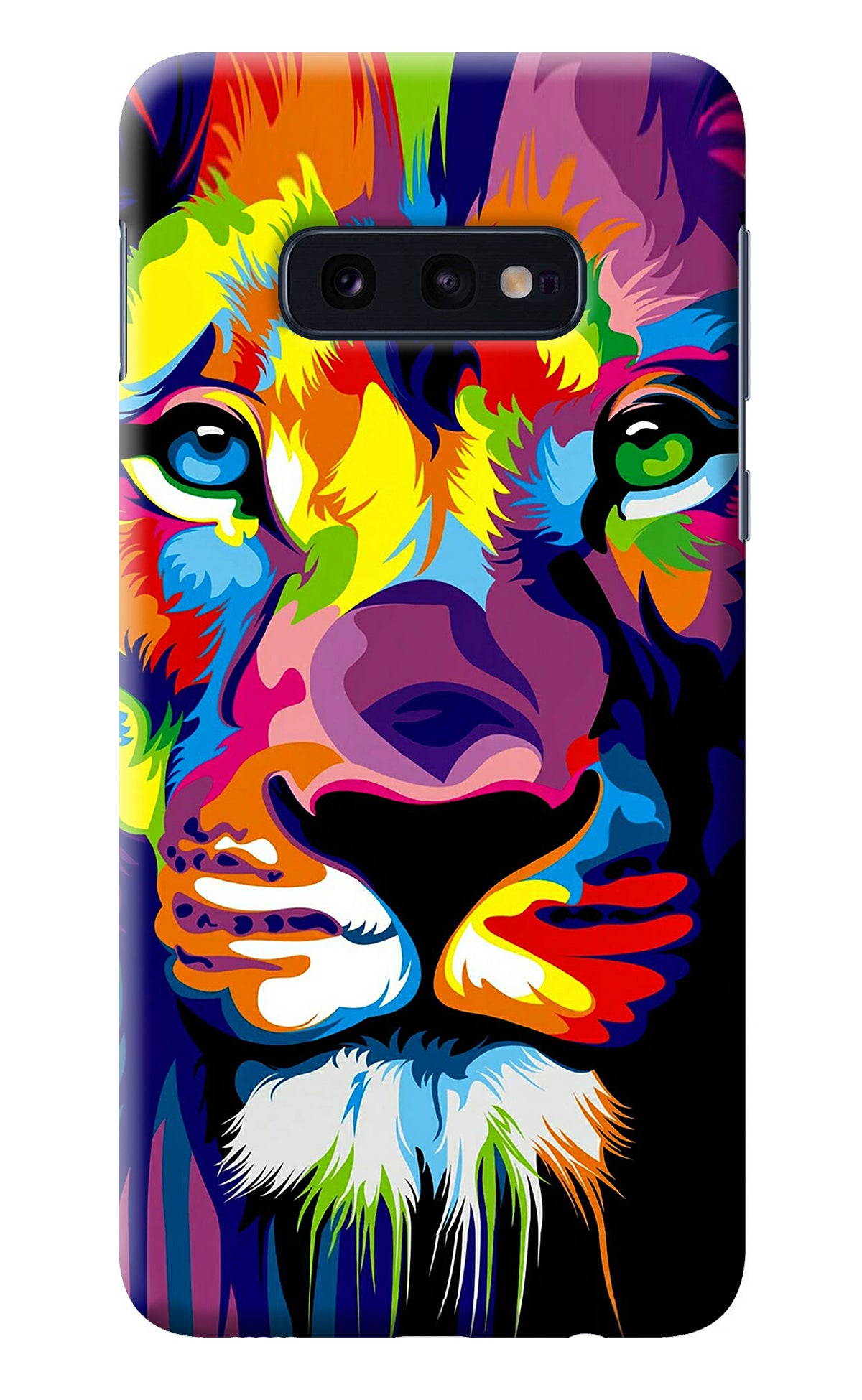 Lion Samsung S10E Back Cover