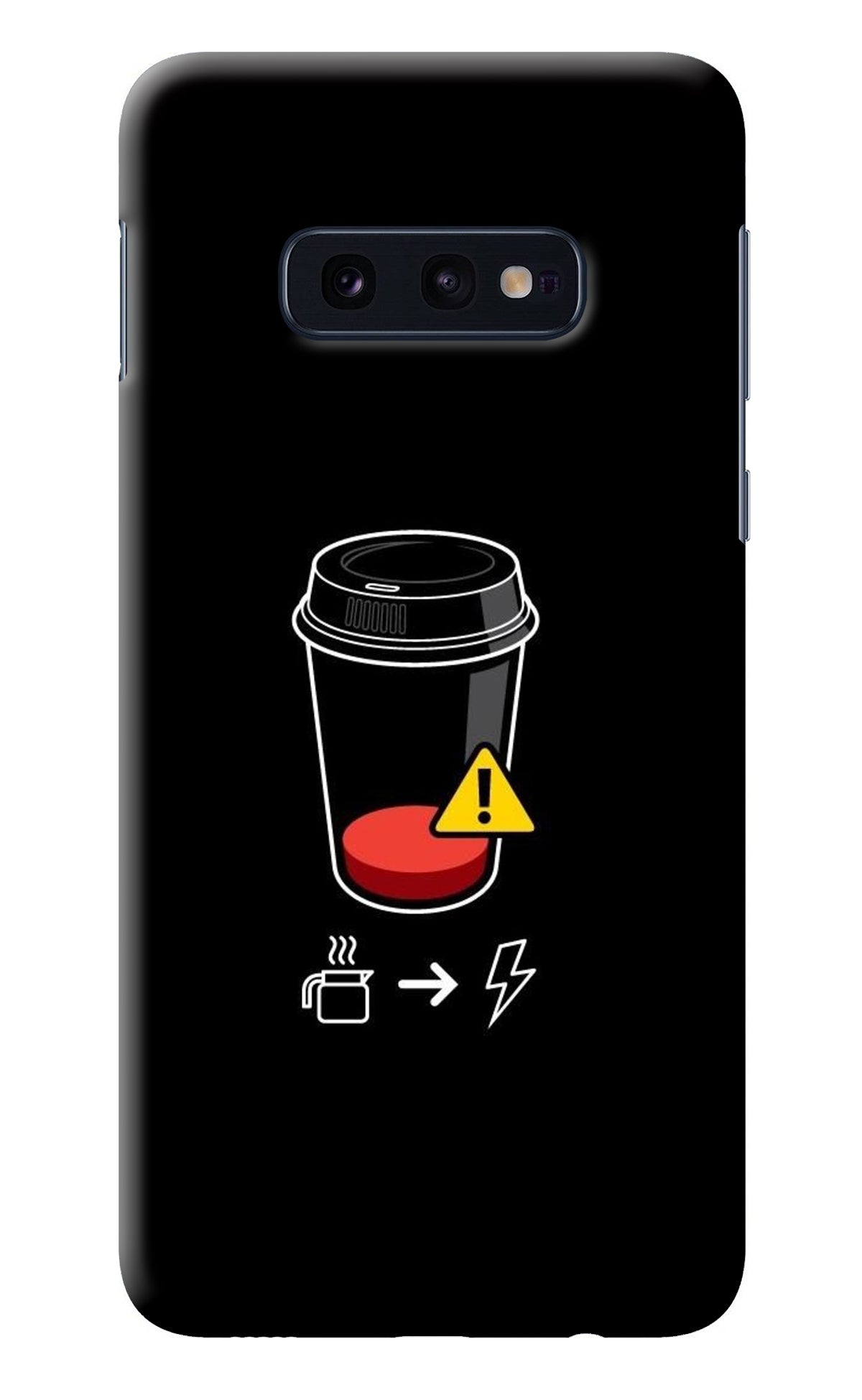 Coffee Samsung S10E Back Cover