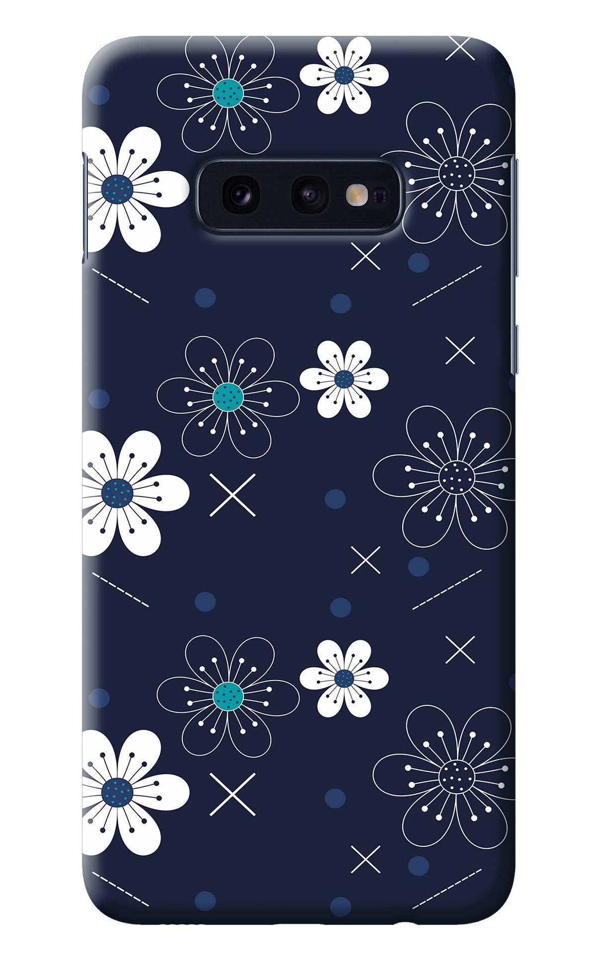 Flowers Samsung S10E Back Cover