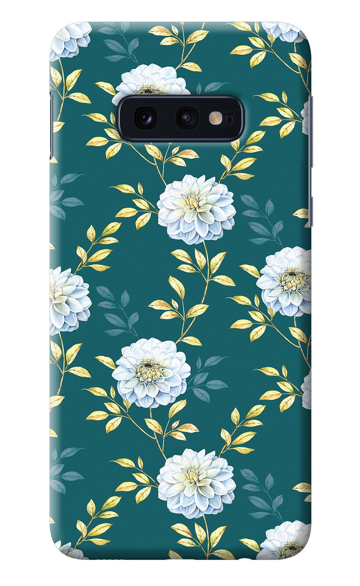 Flowers Samsung S10E Back Cover