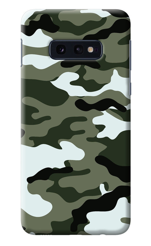 Camouflage Samsung S10E Back Cover