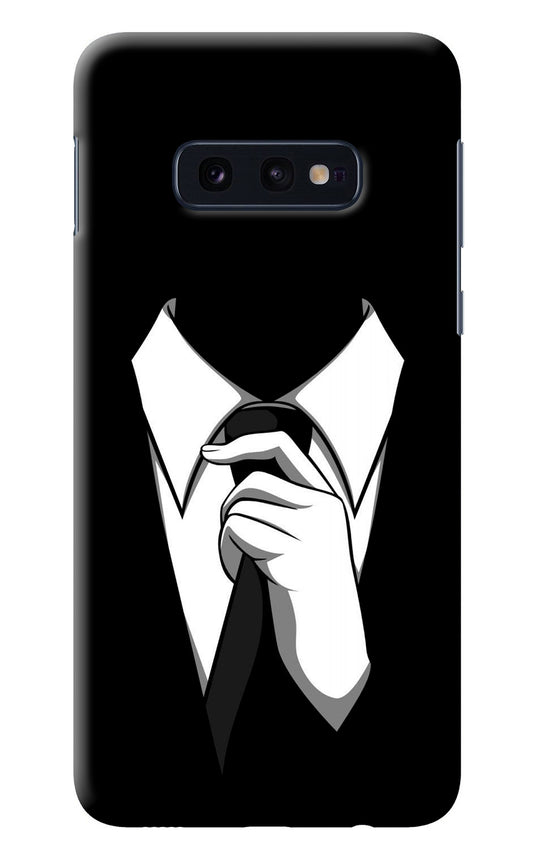 Black Tie Samsung S10E Back Cover