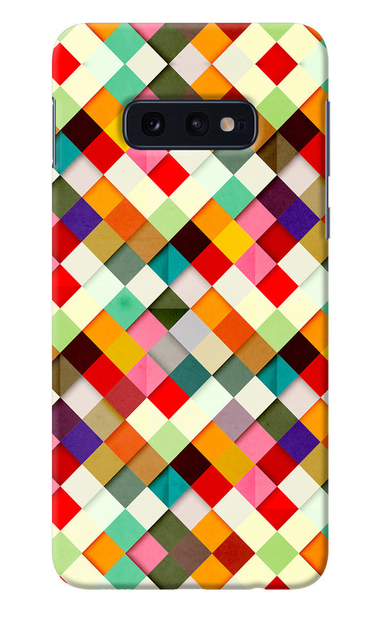 Geometric Abstract Colorful Samsung S10E Back Cover