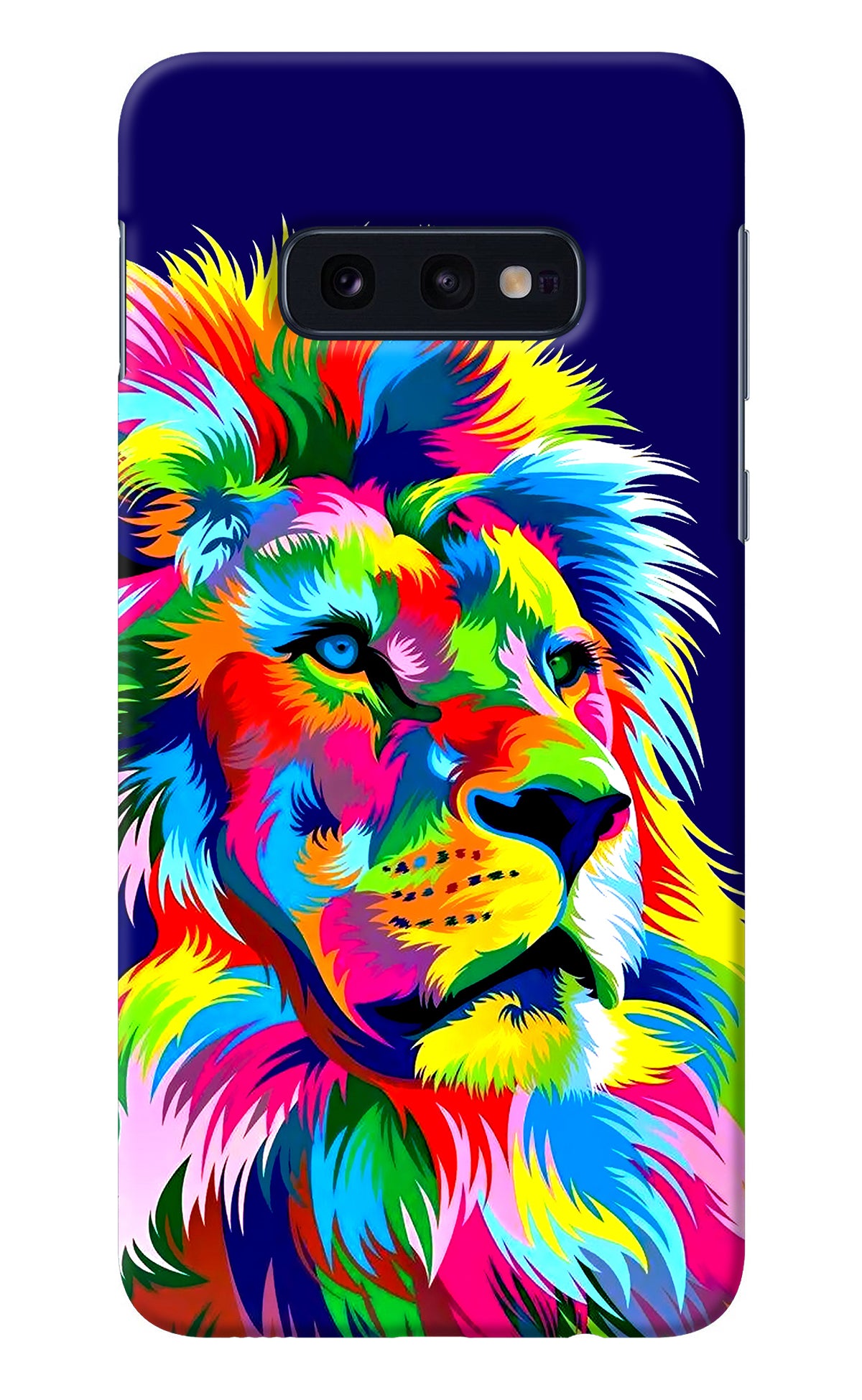 Vector Art Lion Samsung S10E Back Cover