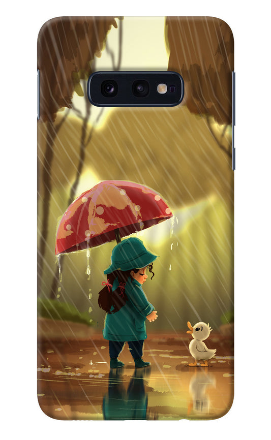 Rainy Day Samsung S10E Back Cover