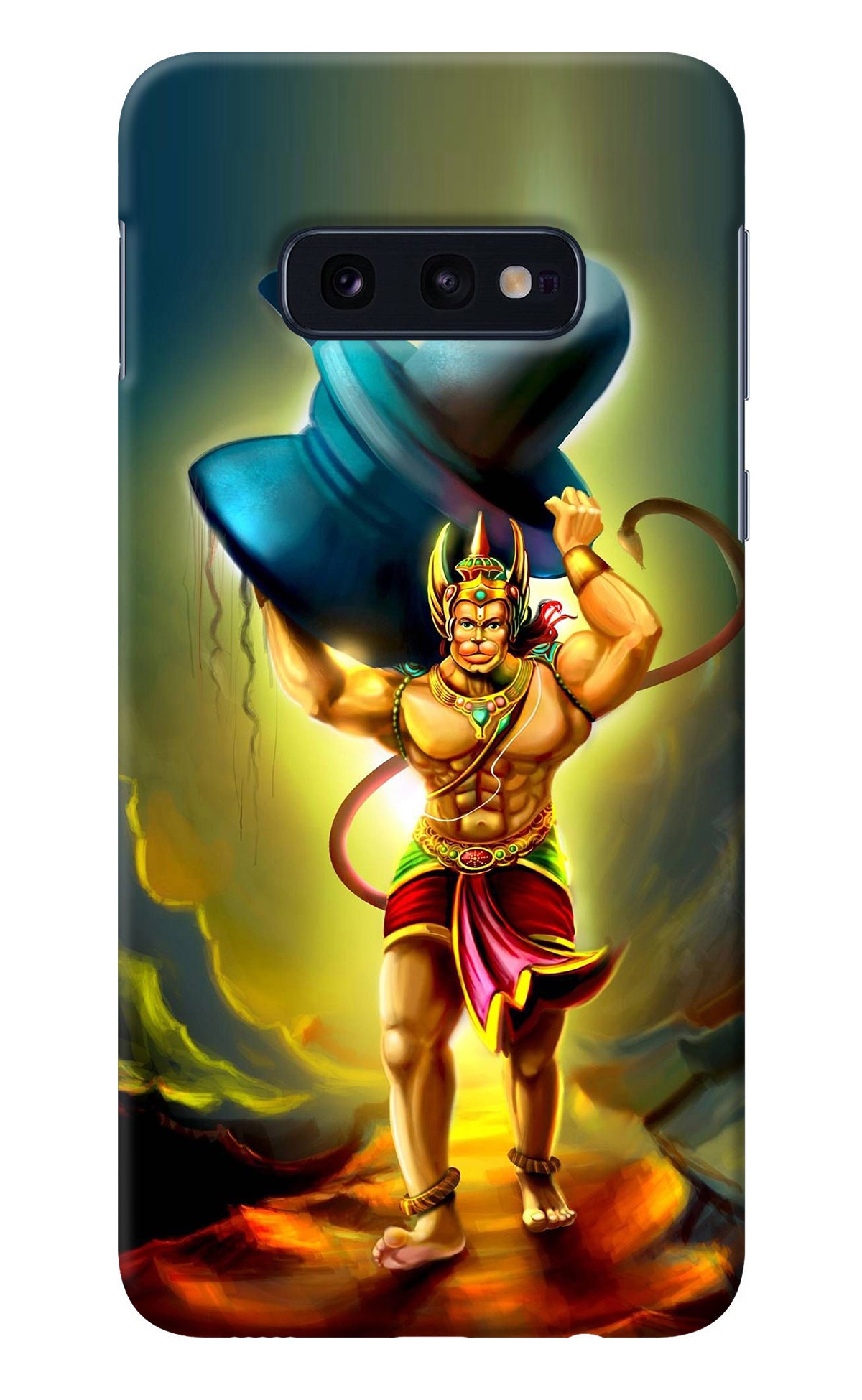 Lord Hanuman Samsung S10E Back Cover