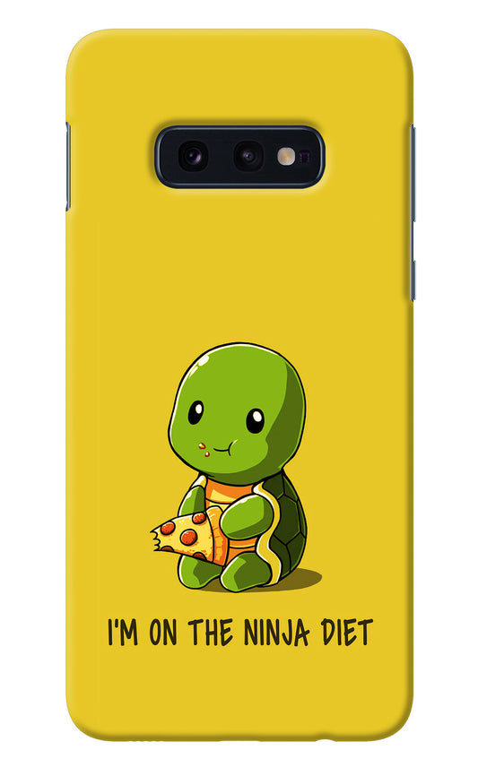 I'm on Ninja Diet Samsung S10E Back Cover