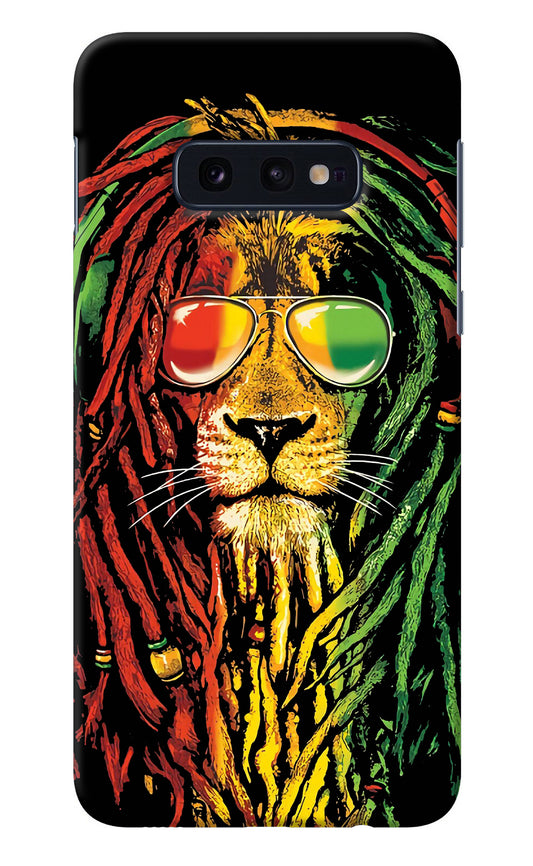 Rasta Lion Samsung S10E Back Cover