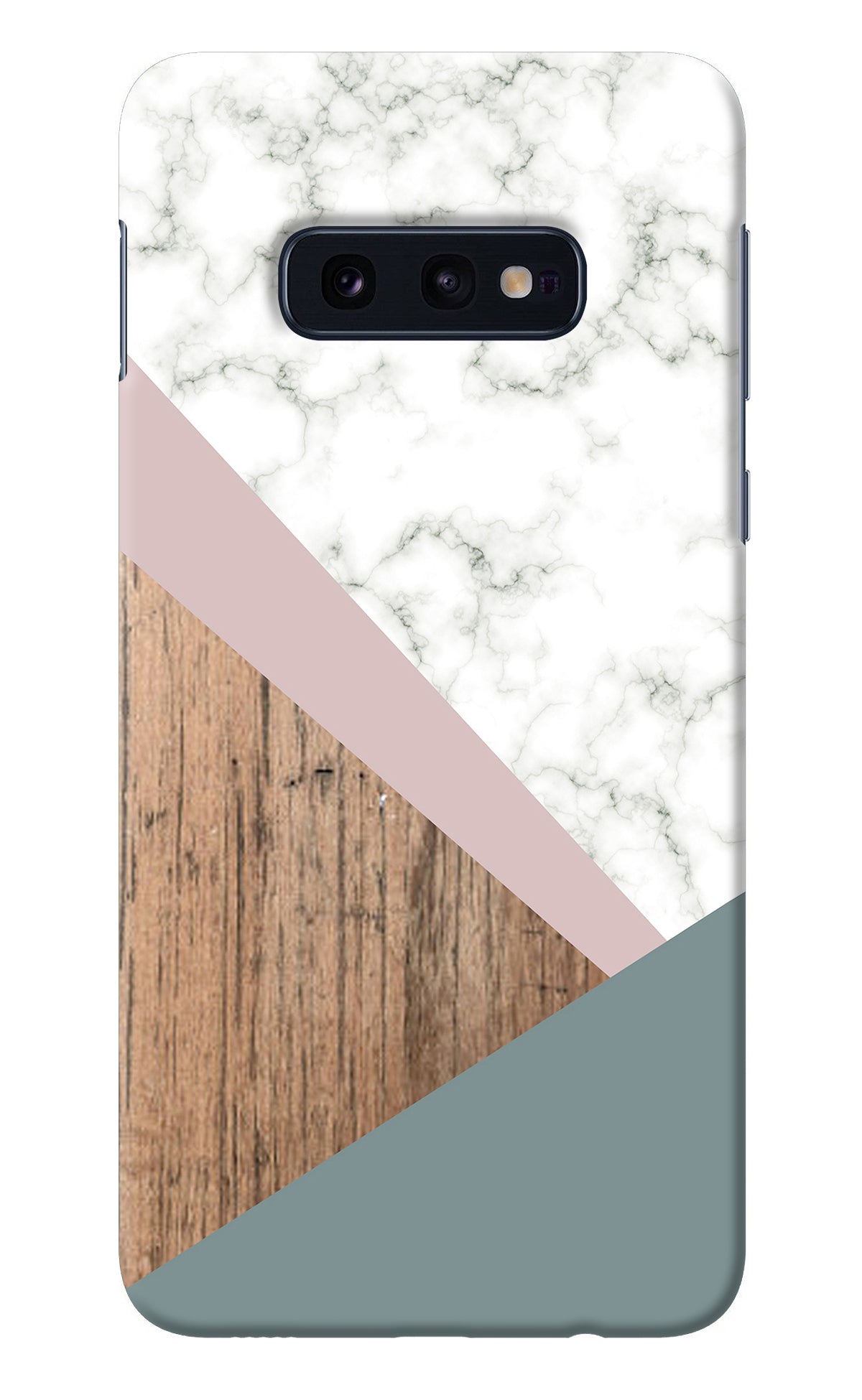 Marble wood Abstract Samsung S10E Back Cover