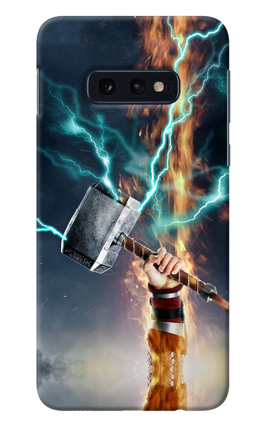 Thor Hammer Mjolnir Samsung S10E Back Cover