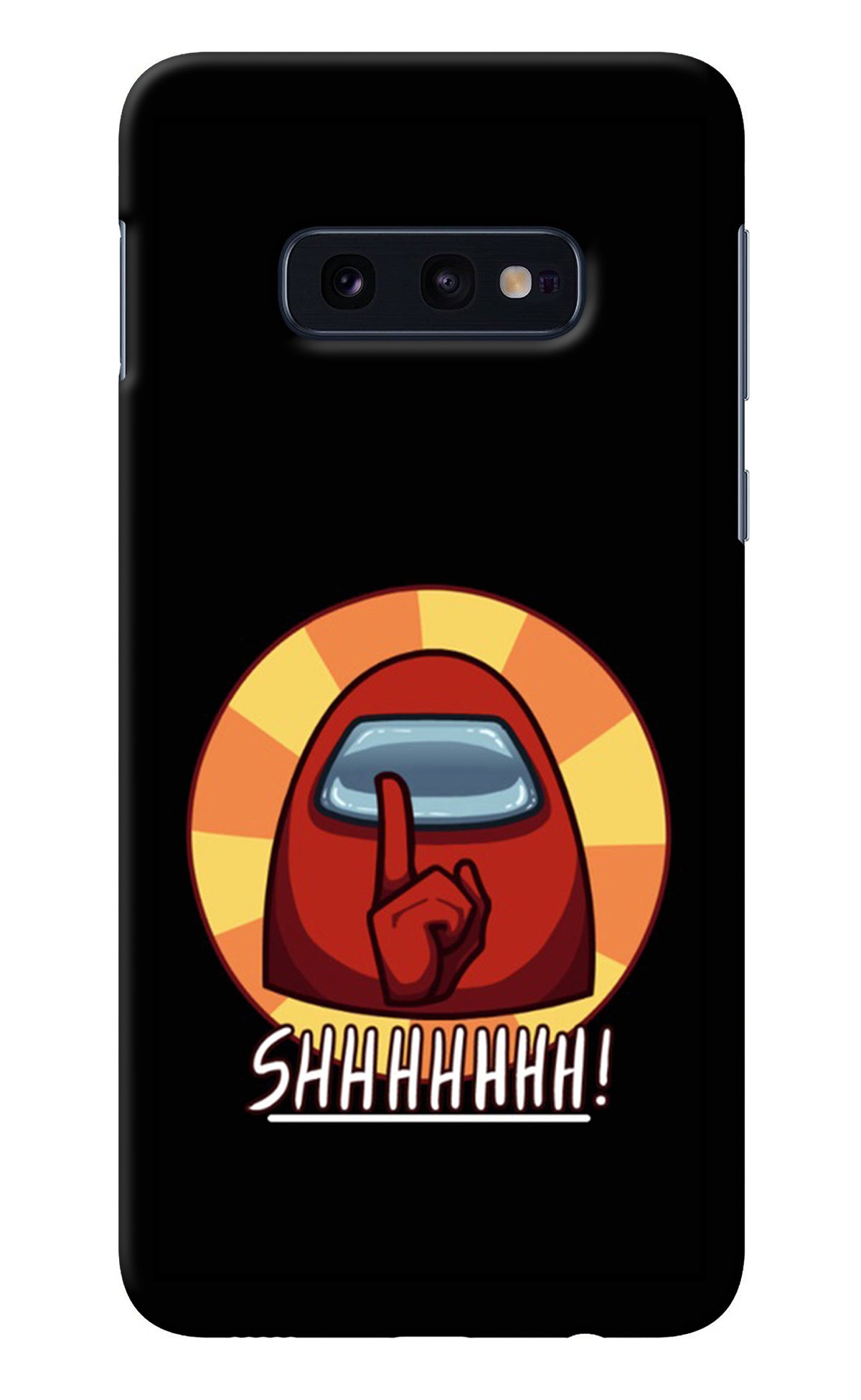 Among Us Shhh! Samsung S10E Back Cover