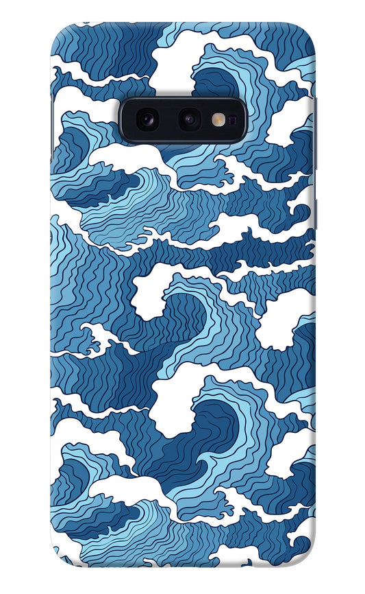 Blue Waves Samsung S10E Back Cover