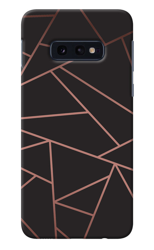 Geometric Pattern Samsung S10E Back Cover