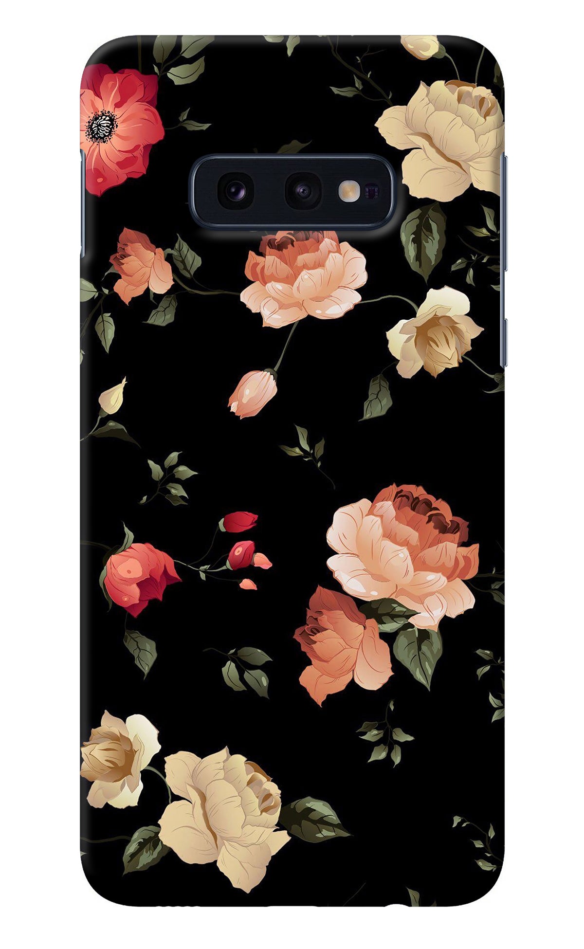 Flowers Samsung S10E Back Cover