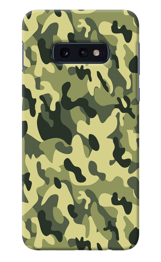 Camouflage Samsung S10E Back Cover