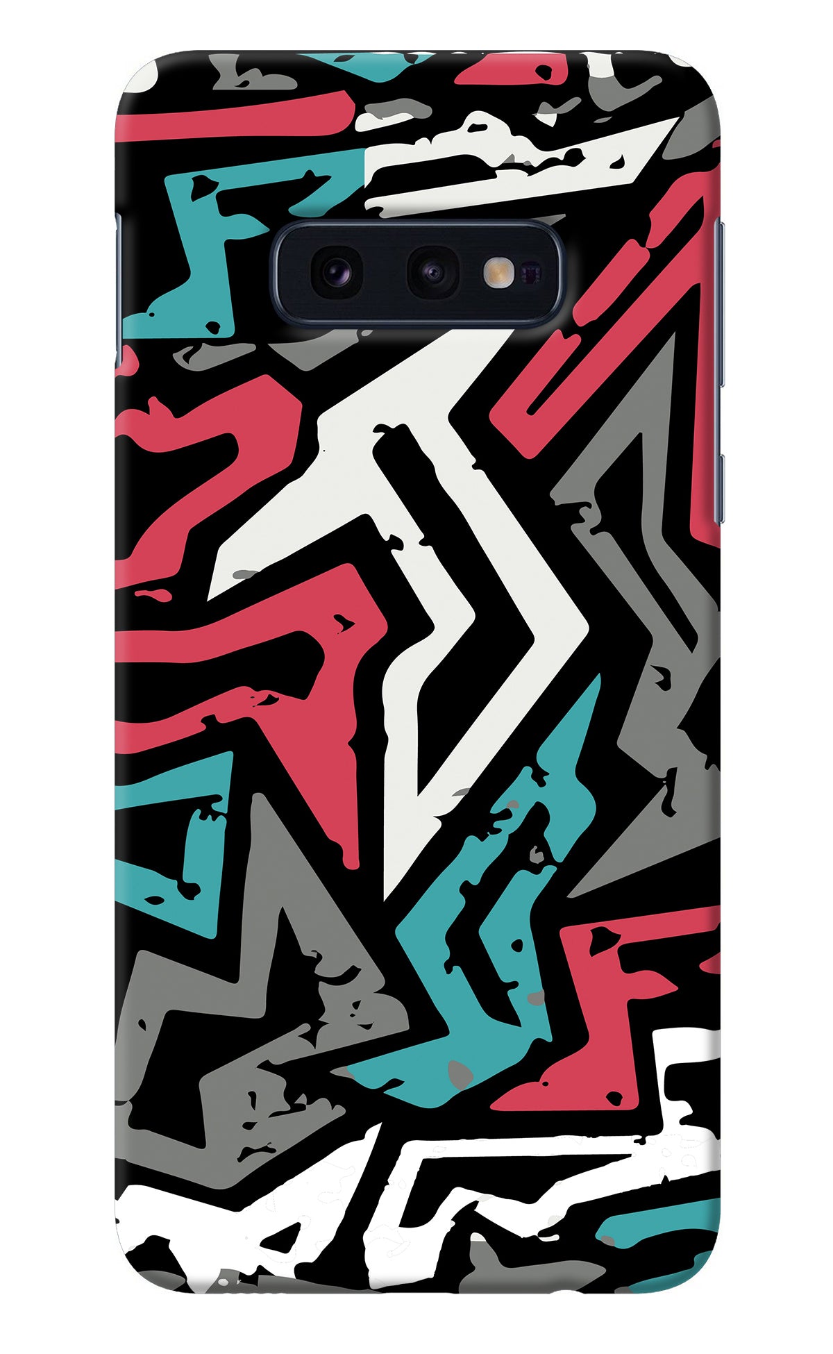 Geometric Graffiti Samsung S10E Back Cover