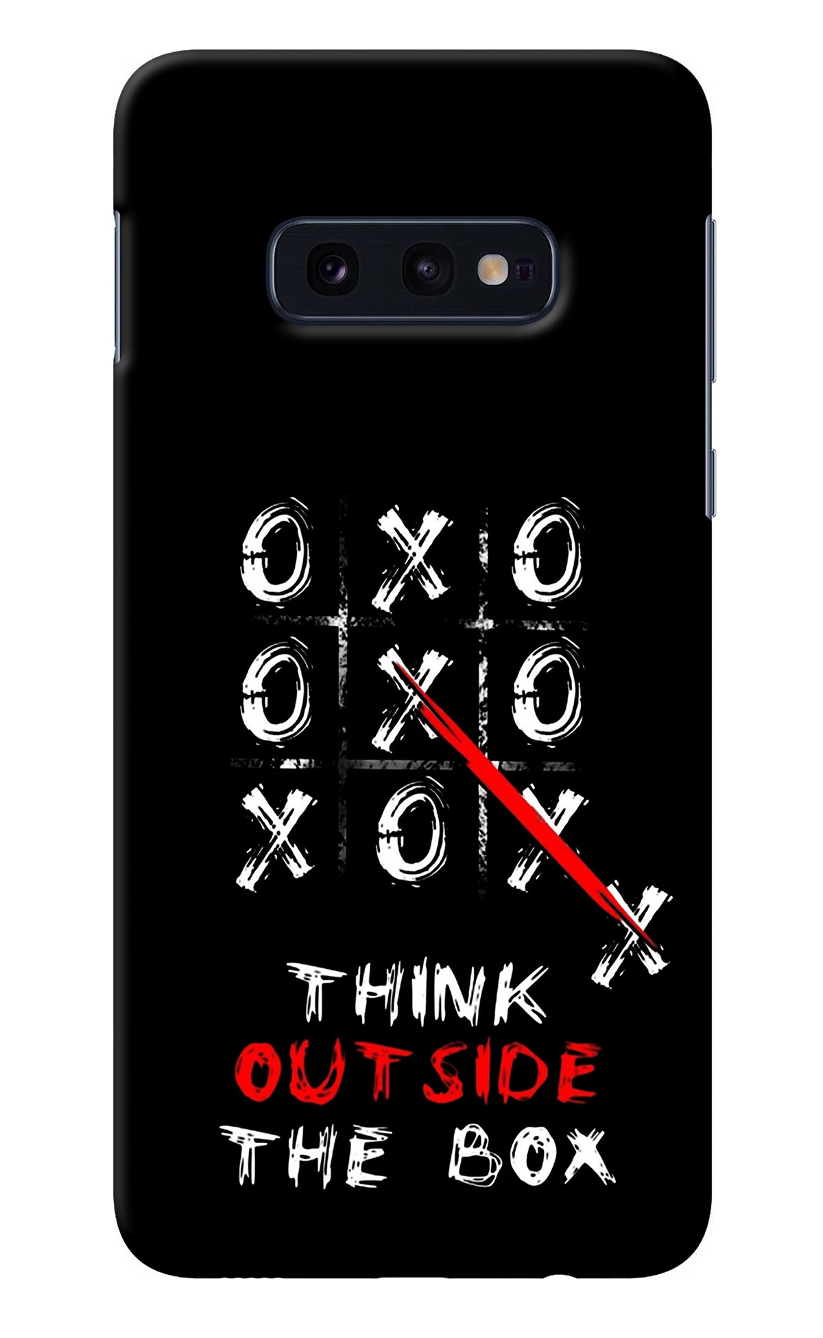 Think out of the BOX Samsung S10E Back Cover