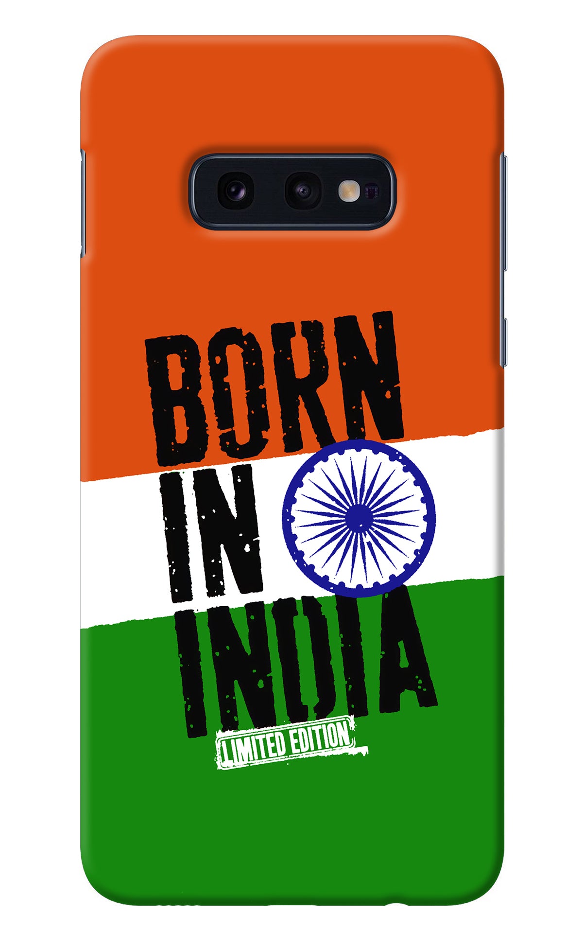 Born in India Samsung S10E Back Cover