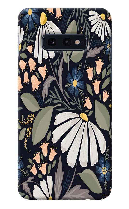 Flowers Art Samsung S10E Back Cover