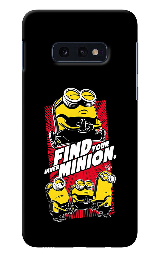 Find your inner Minion Samsung S10E Back Cover