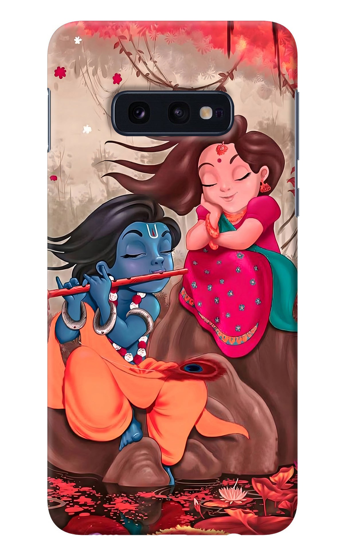 Radhe Krishna Samsung S10E Back Cover