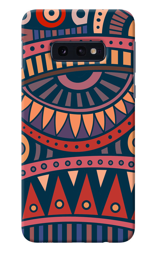 African Culture Design Samsung S10E Back Cover