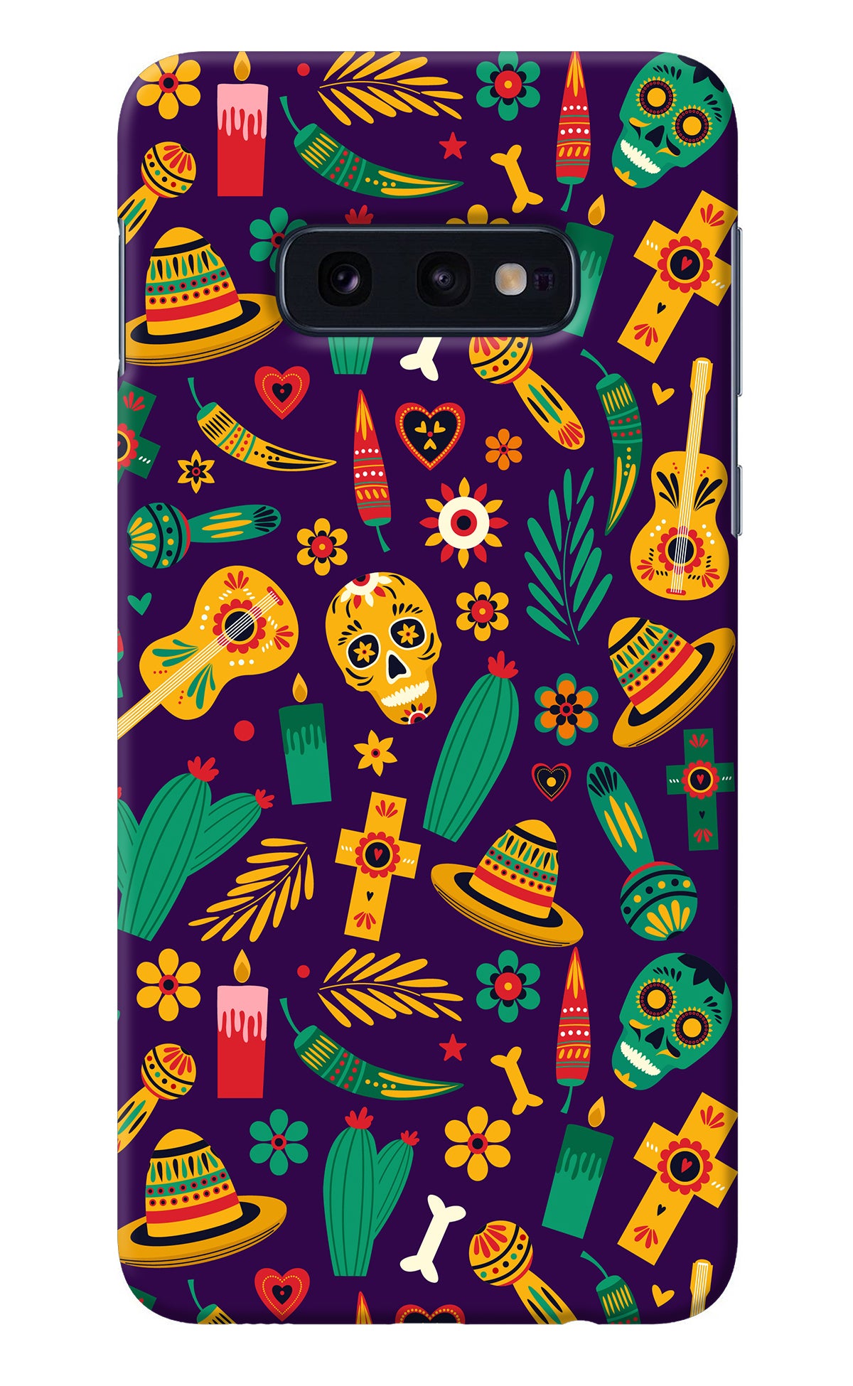 Mexican Artwork Samsung S10E Back Cover