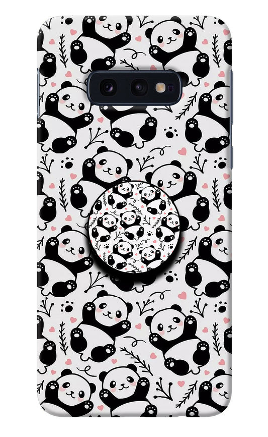 Cute Panda Samsung S10E Pop Case