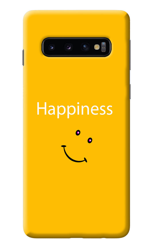 Happiness With Smiley Samsung S10 Back Cover