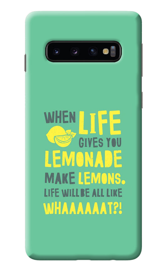 Quote Samsung S10 Back Cover