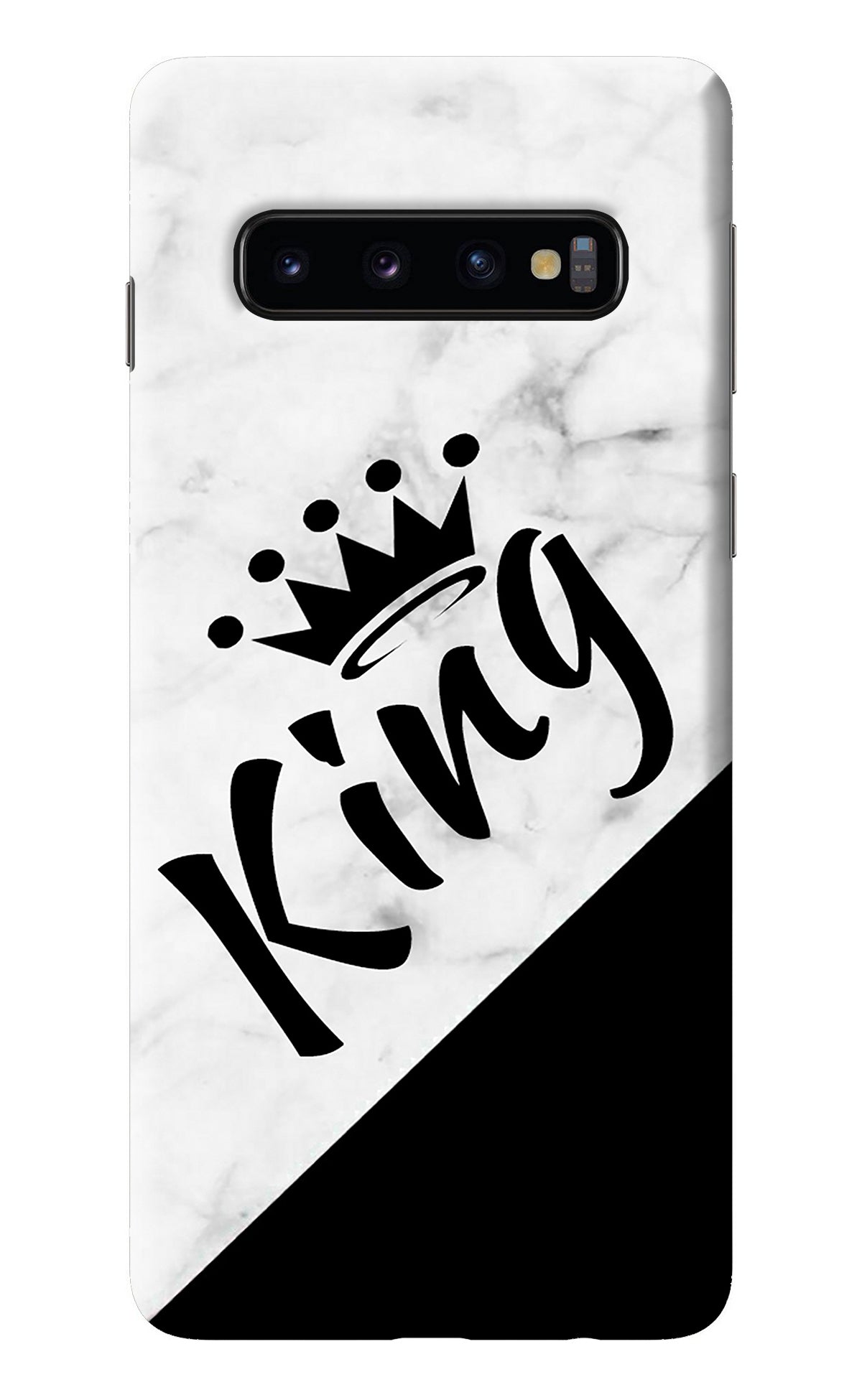 King Samsung S10 Back Cover