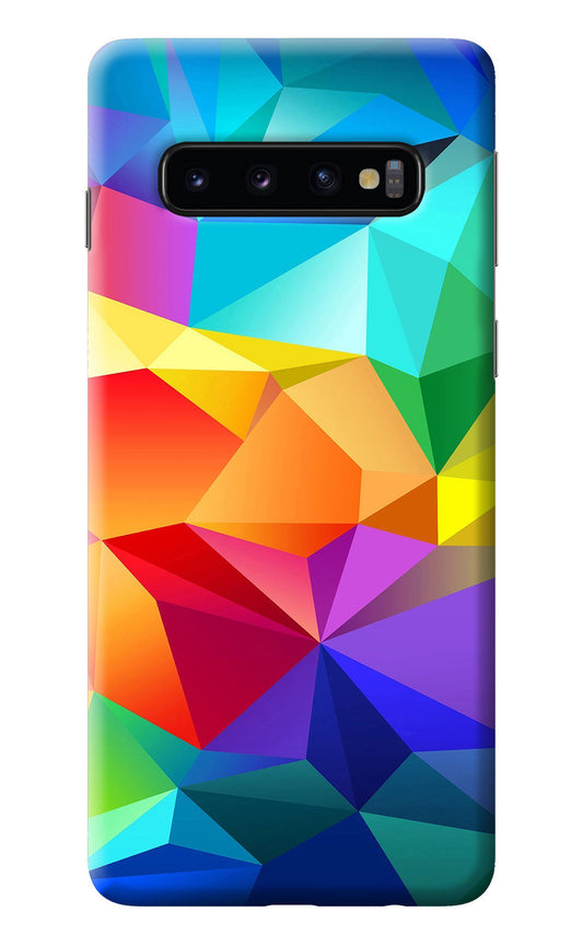 Abstract Pattern Samsung S10 Back Cover