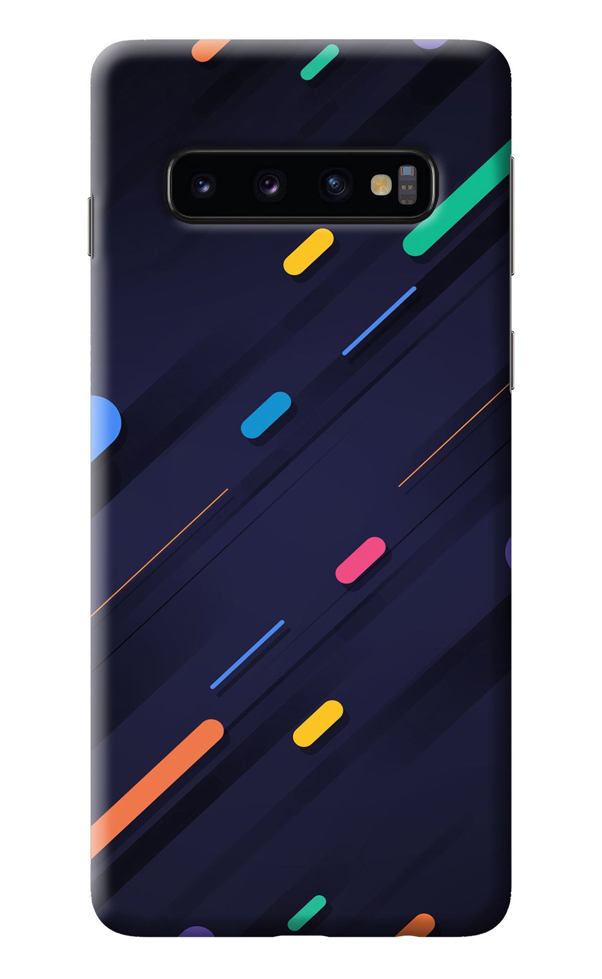 Abstract Design Samsung S10 Back Cover