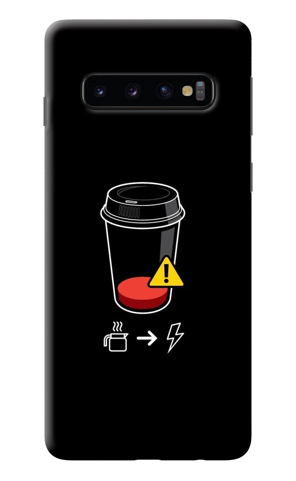 Coffee Samsung S10 Back Cover