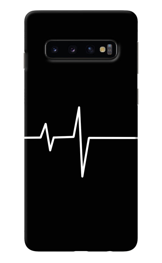 Heart Beats Samsung S10 Back Cover