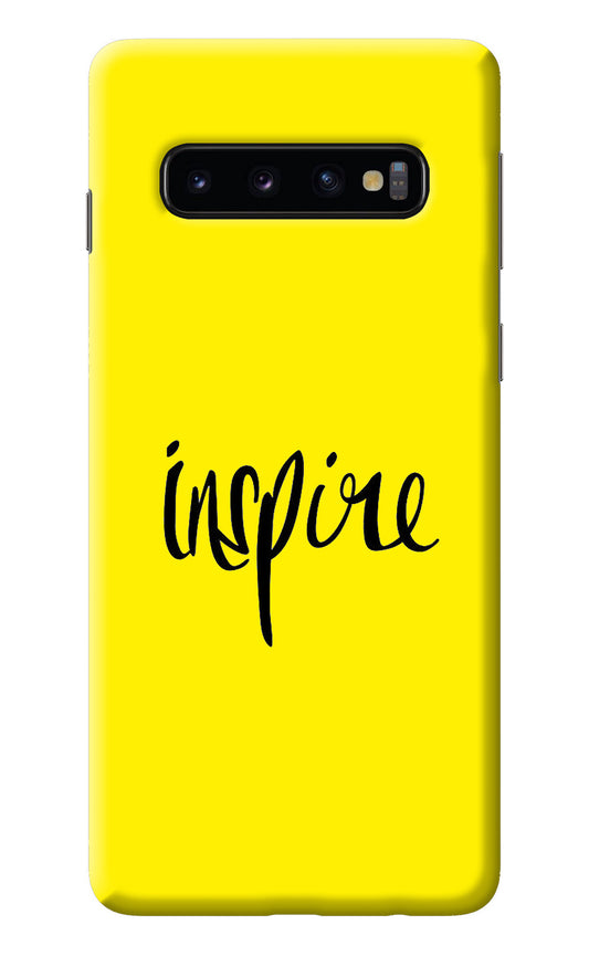 Inspire Samsung S10 Back Cover