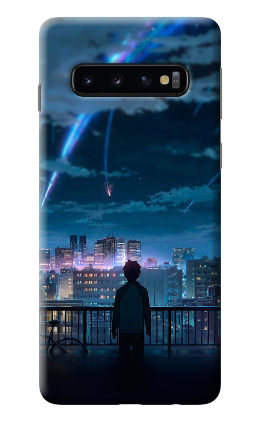 Anime Samsung S10 Back Cover