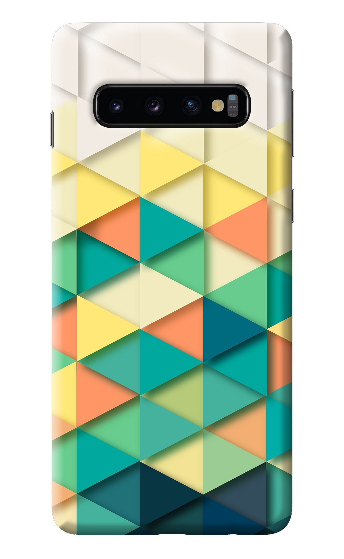 Abstract Samsung S10 Back Cover