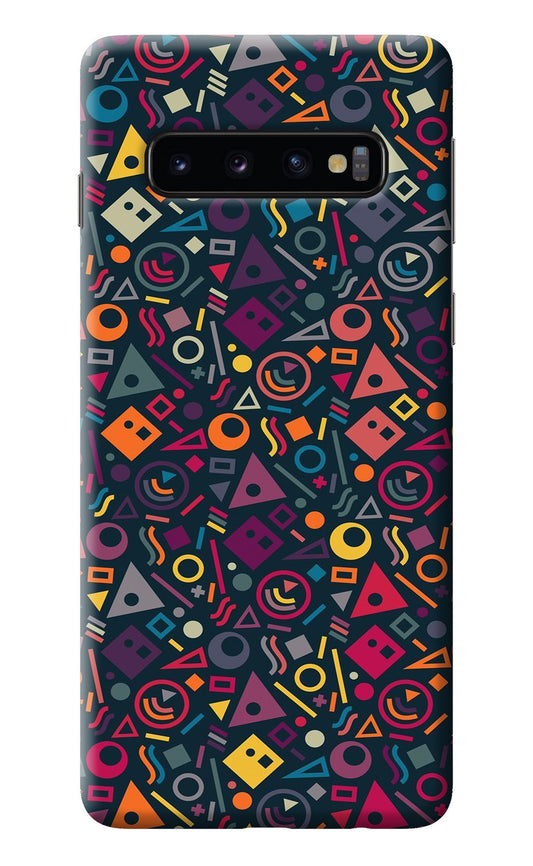 Geometric Abstract Samsung S10 Back Cover