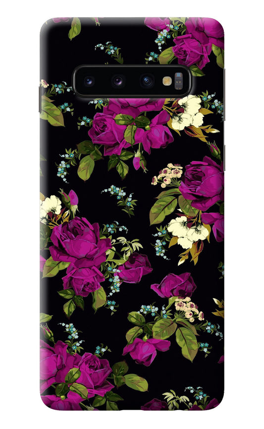 Flowers Samsung S10 Back Cover