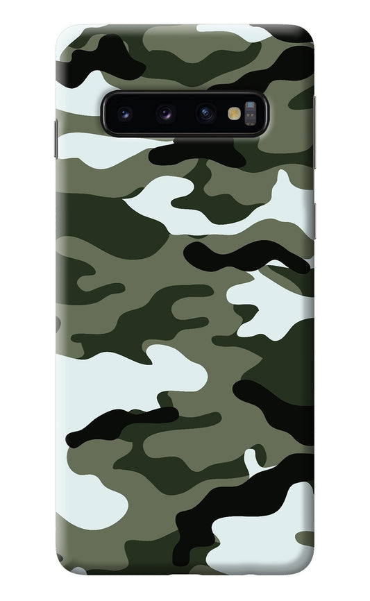 Camouflage Samsung S10 Back Cover