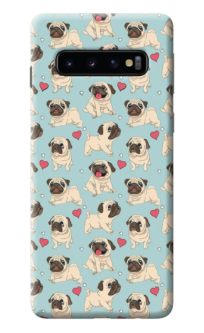 Pug Dog Samsung S10 Back Cover