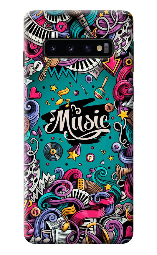 Music Graffiti Samsung S10 Back Cover