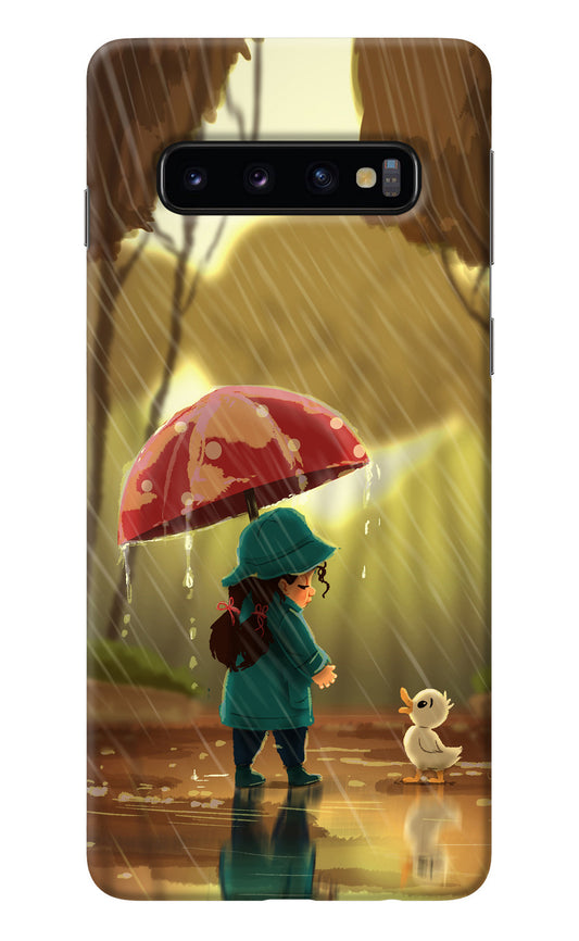 Rainy Day Samsung S10 Back Cover